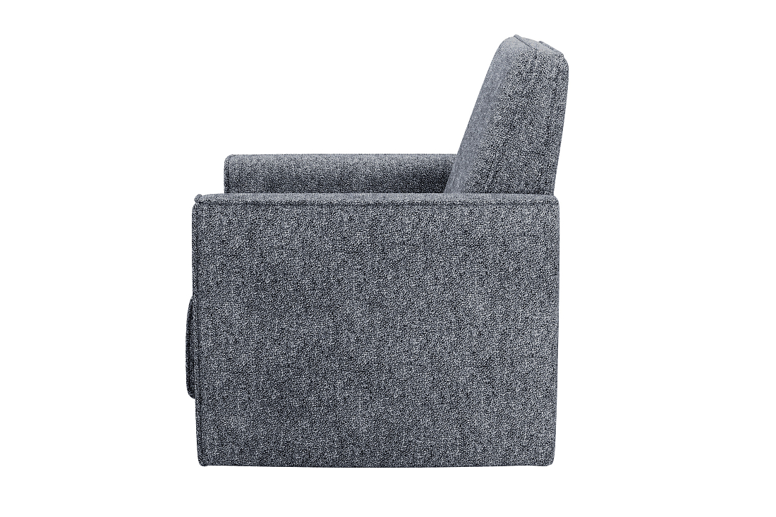 Женева / кресло для отдыха велюр bubble 19 темно-серый